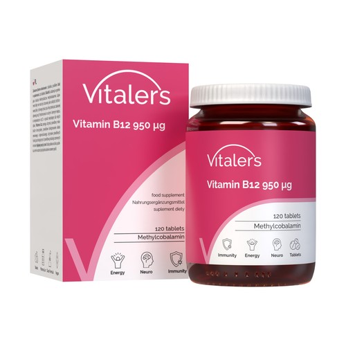 Vitaler vitamina b12 950 μg - vitamina,
